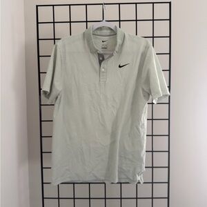 Nike Men's Light Green Polo Shirt